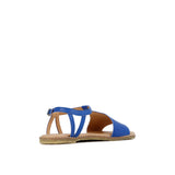 ELDORA LEATHER SANDAL BLUE