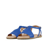 ELDORA LEATHER SANDAL BLUE
