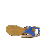 ELDORA LEATHER SANDAL BLUE