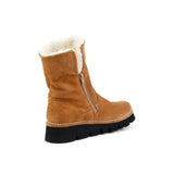 ELIA SUEDE BOOTIE WHISKY