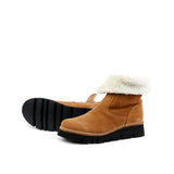 ELIA SUEDE BOOTIE WHISKY