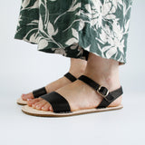 FIRA BAREFOOT SANDAL NAPPA BLACK