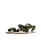 FIRA BAREFOOT SANDAL NUBUK OLIVE-BLOOMS