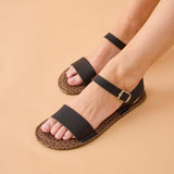 FIRA BAREFOOT SANDAL VEGAN BLACK