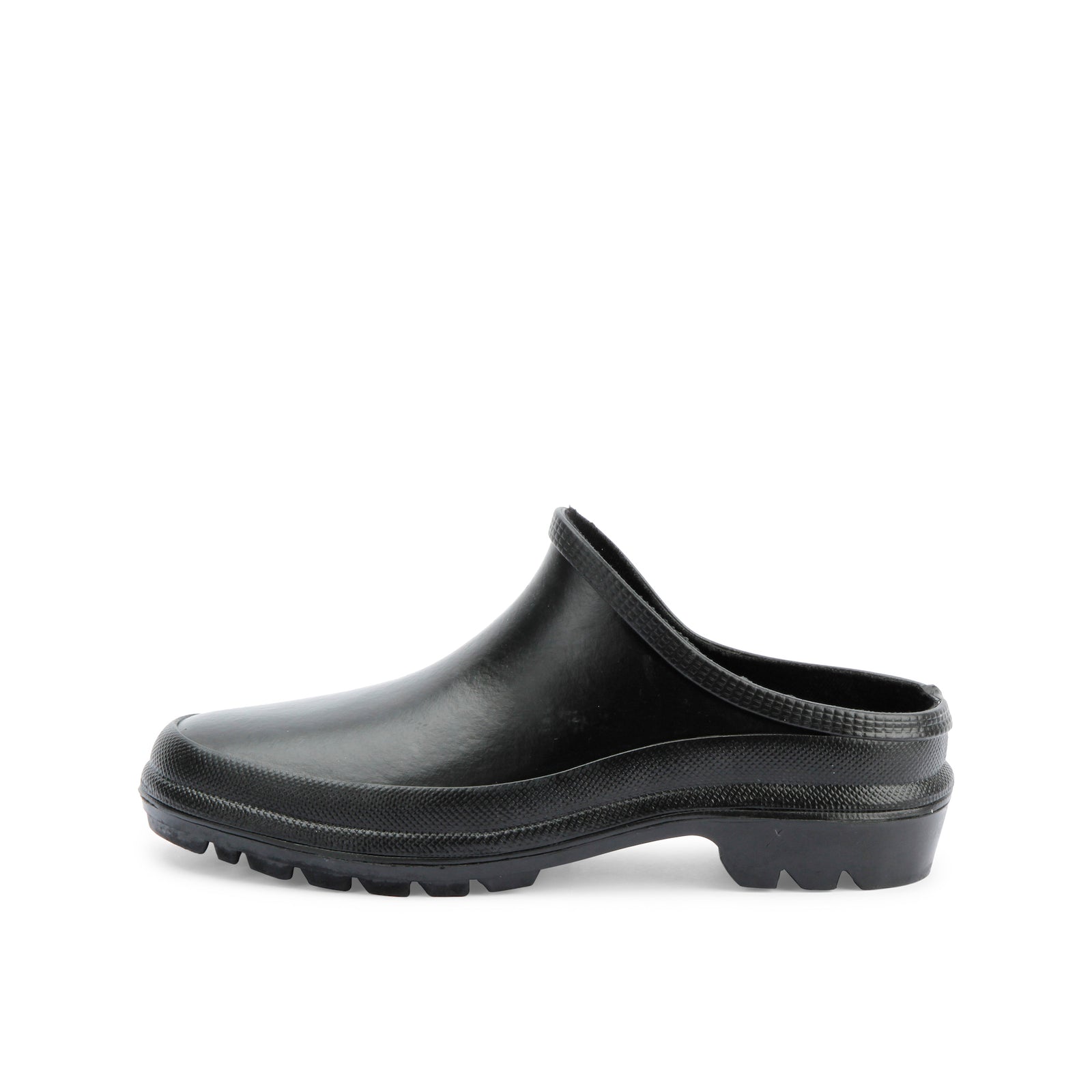 GARDEN CLOG RUBBER BLACK