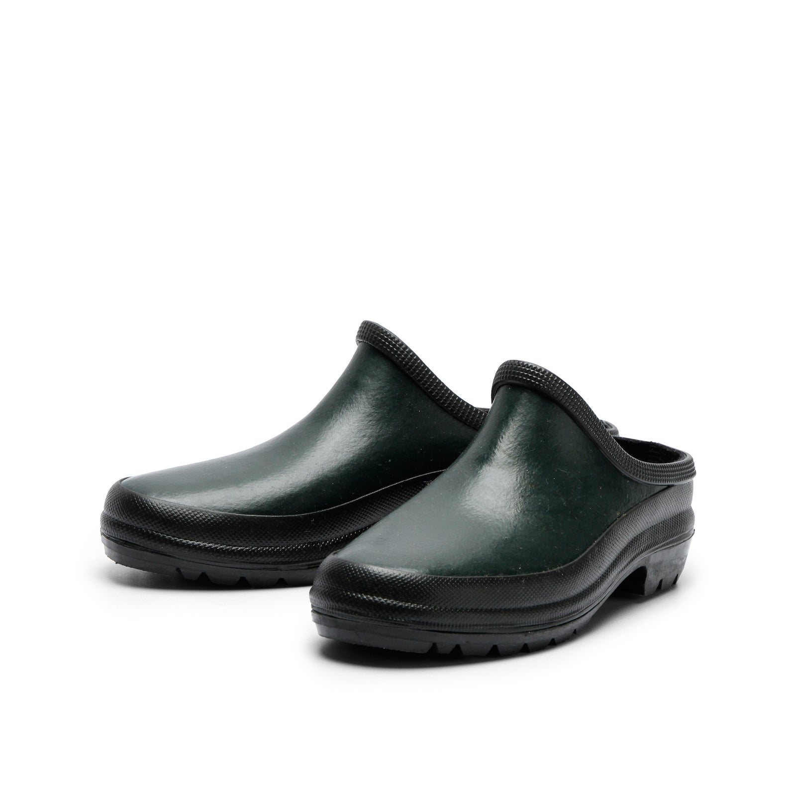 GARDEN CLOG RUBBER DARKGREEN Grand Step Shoes