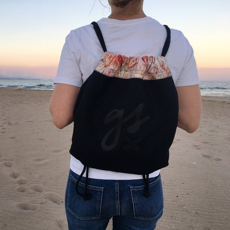 DECKFARBEN GYM BAG PRINT #2 (red)