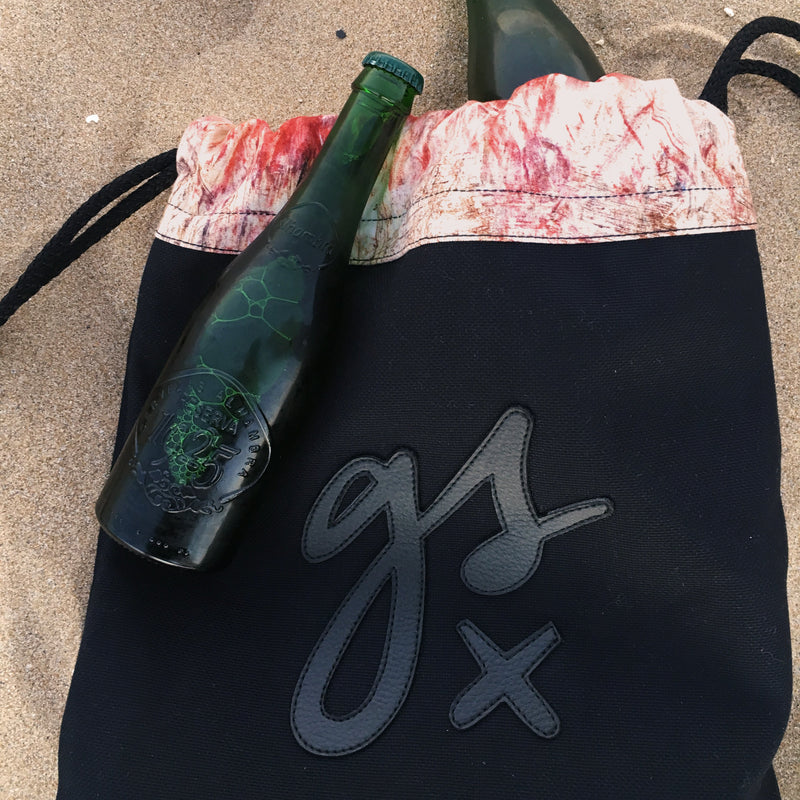 DECKFARBEN GYM BAG PRINT #2 (red)