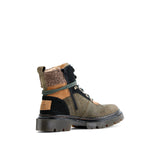 JULES LACE BOOTIE OLIVE MULTI
