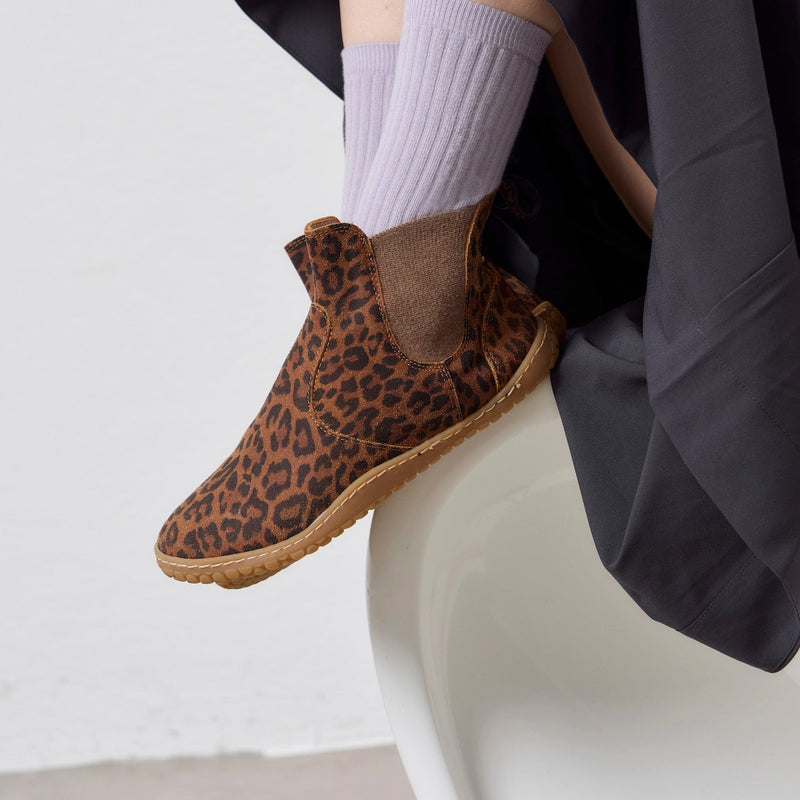 KIM BAREFOOT CHELSEA SUEDE ANIMAL