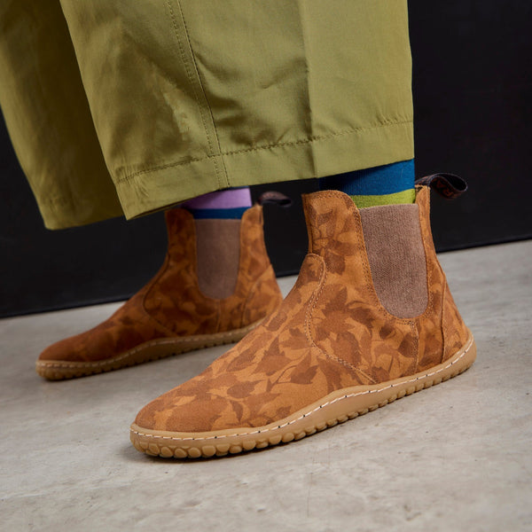 KIM BAREFOOT CHELSEA SUEDE BLÄTTER
