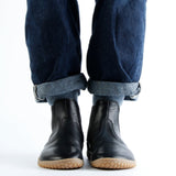 KIM BAREFOOT CHELSEA NAPPA BLACK