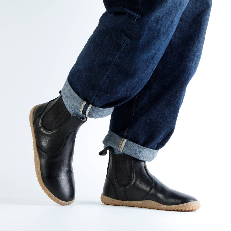 KIM BAREFOOT CHELSEA NAPPA BLACK