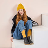 KIM BAREFOOT CHELSEA NAPPA BLACK