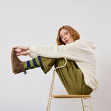 KIM BAREFOOT CHELSEA NAPPA TAUPE