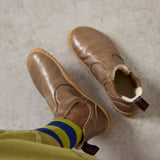 KIM BAREFOOT CHELSEA NAPPA TAUPE