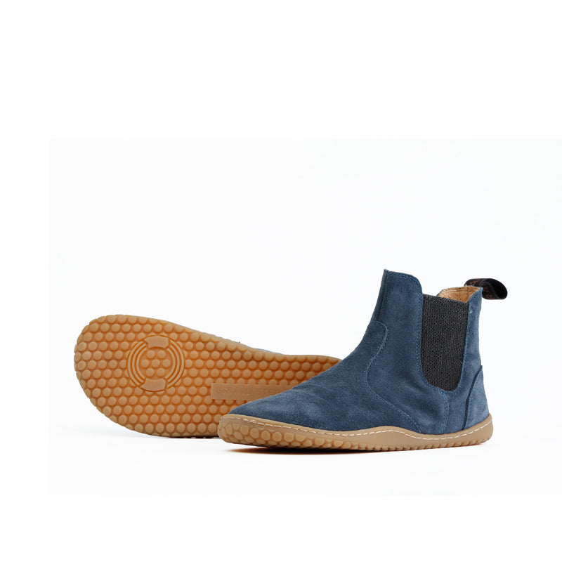 KIM BAREFOOT CHELSEA SUEDE AZUL