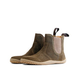 KIM BAREFOOT CHELSEA SUEDE OLIVE
