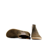 KIM BAREFOOT CHELSEA SUEDE OLIVE