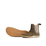 KIM BAREFOOT CHELSEA SUEDE OLIVE