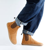 KIM BAREFOOT CHELSEA SUEDE WHISKY