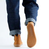 KIM BAREFOOT CHELSEA SUEDE WHISKY