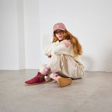 KIM BAREFOOT CHELSEA SUEDE BORDO