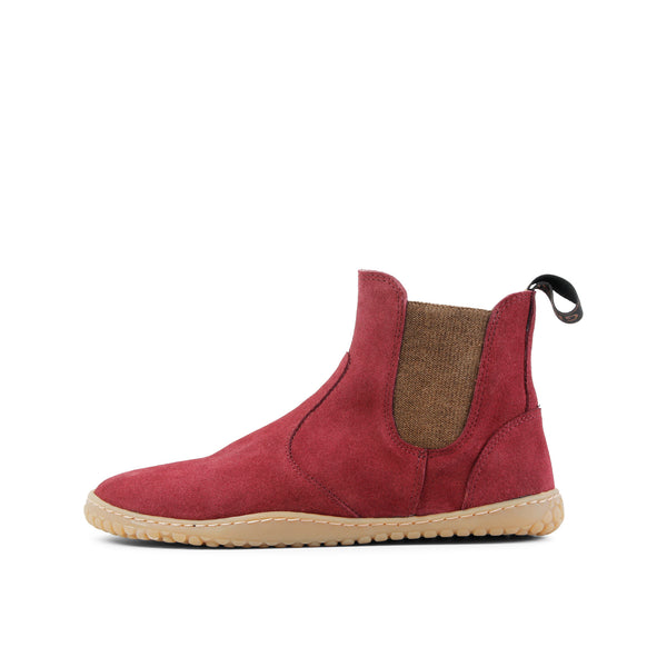 KIM BAREFOOT CHELSEA SUEDE BORDO