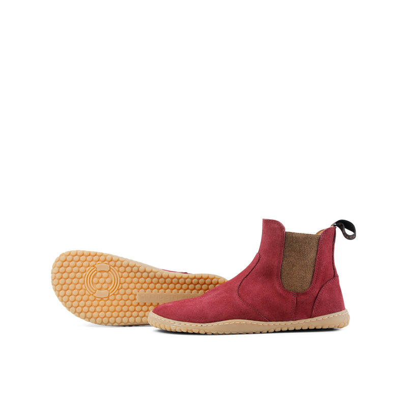 KIM BAREFOOT CHELSEA SUEDE BORDO