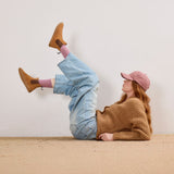 KIM BAREFOOT CHELSEA SUEDE WHISKY