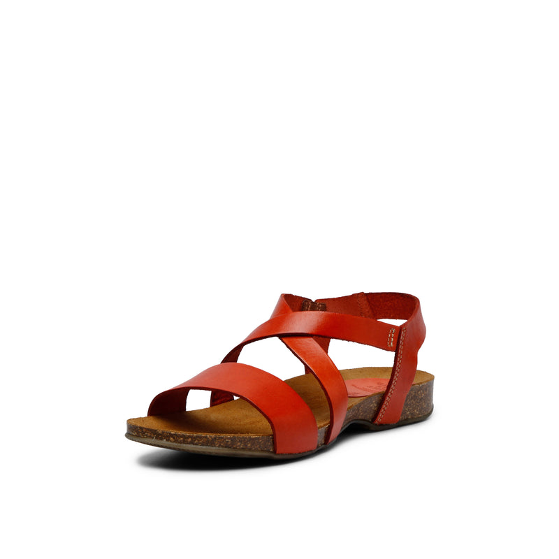 CAMILLA LEATHER SANDAL ROST