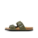 LUCA NUBUK SANDAL OLIVE