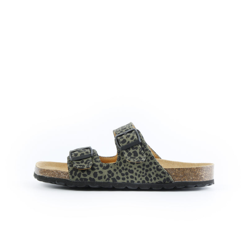 LUNI ANIMAL OLIVE SANDAL