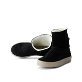 NICKI SUEDE BOOTIE BLACK