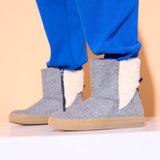 NICKI WOOL BOOTIE GREY