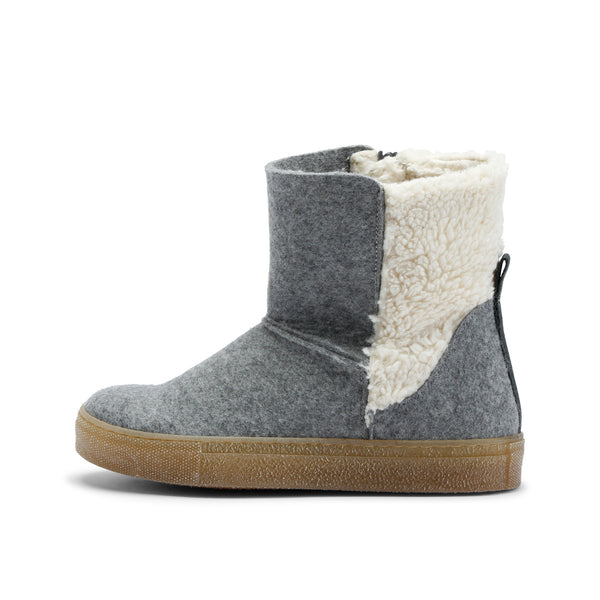 NICKI WOOL BOOTIE GREY