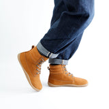 NOX BAREFOOT LACE BOOTIE NUBUK WHISKY