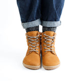 NOX BAREFOOT LACE BOOTIE NUBUK WHISKY
