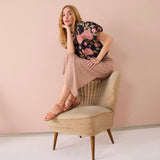 ORIN SUEDE SANDAL PEACH