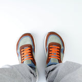 ORO BAREFOOT SNEAKER SUEDE SEAGREEN MULTI
