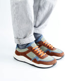 ORO BAREFOOT SNEAKER SUEDE SEAGREEN MULTI