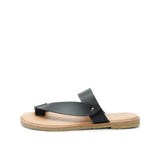 PITA LEATHER SANDAL BLACK