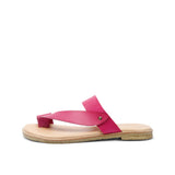 PITA LEATHER SANDAL FUCHSIA