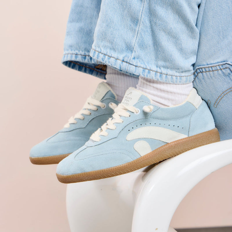 RIO SNEAKER SUEDE  LT. BLUE