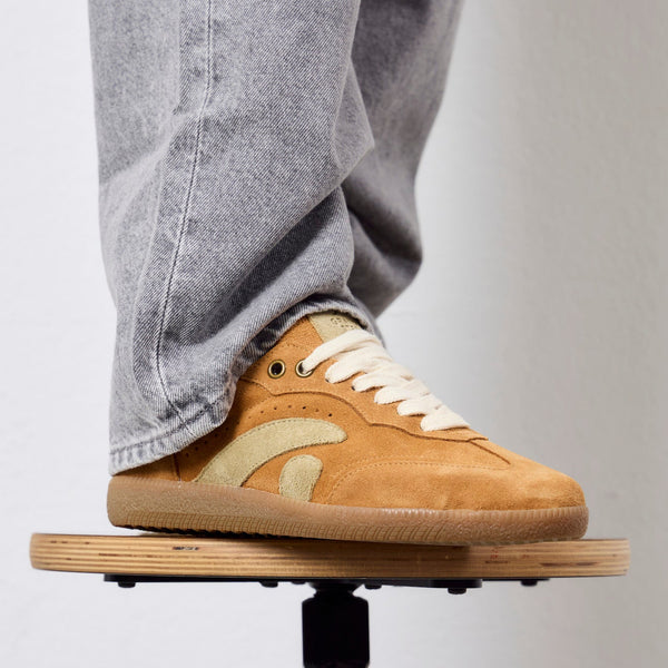 RIO SNEAKER SUEDE WHISKY-BEIGE