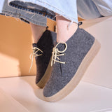 SAFARI WOOL DESERT BOOTIE DARKGREY