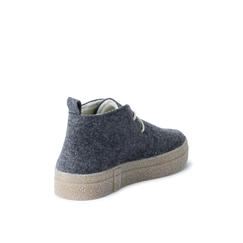 SAFARI WOOL DESERT BOOTIE DARKGREY