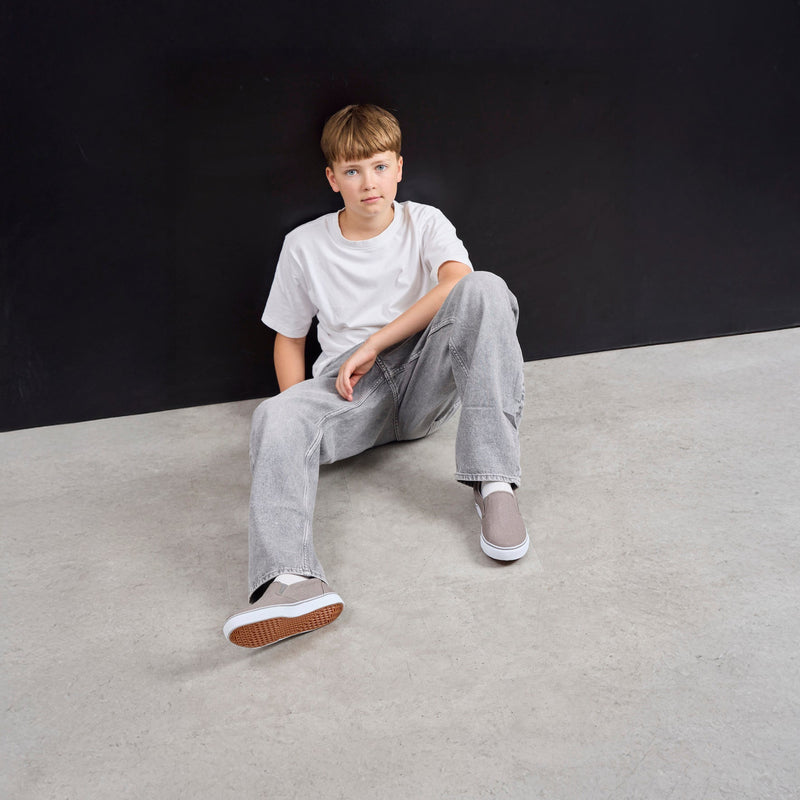 STACY HEMP SLIPON DARKGREY