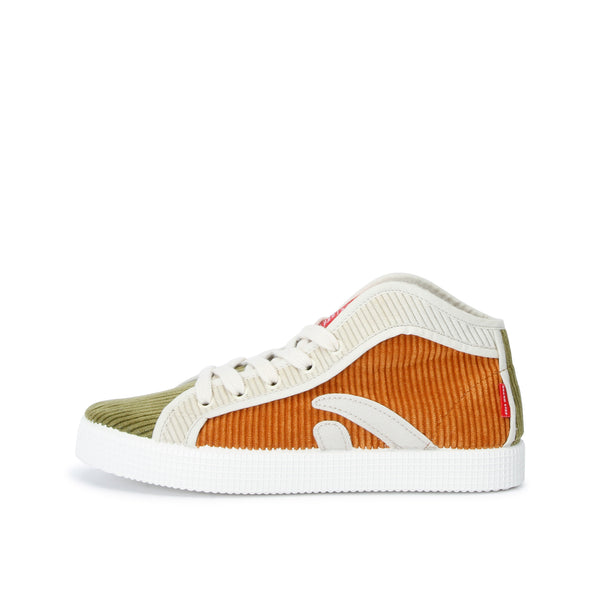 TAYLOR CORD MULTI GREEN SNEAKER