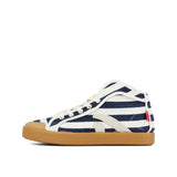 TAYLOR STRIPES HIGH TOP SNEAKER MARINE